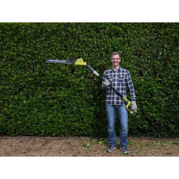 Ryobi OPT1845 teleskooppinen akkukäyttöinen pensasleikkuri, 45 cm, 18 V
