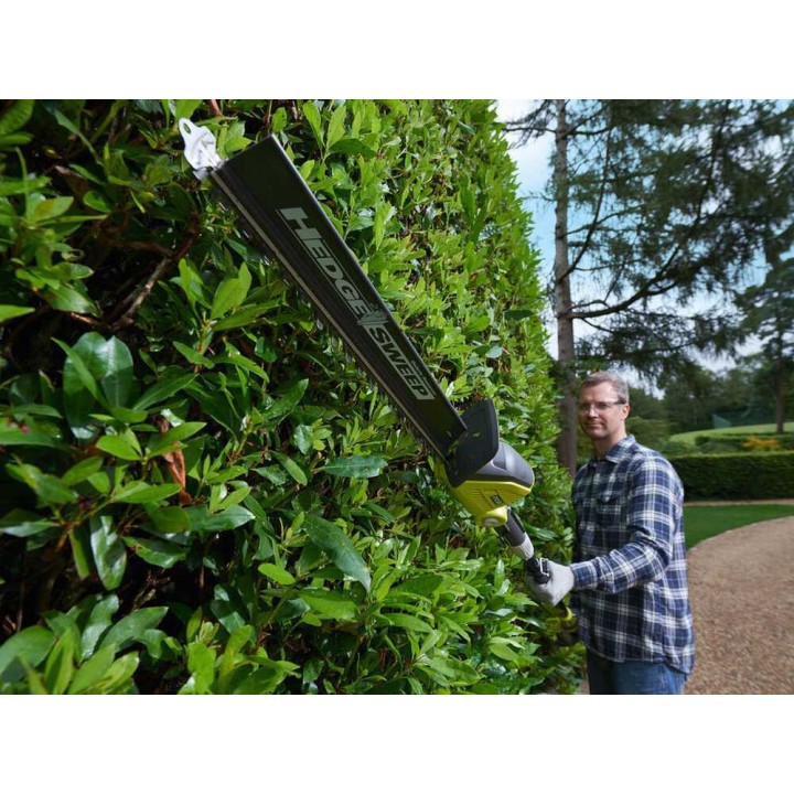 Ryobi OPT1845 teleskooppinen akkukäyttöinen pensasleikkuri, 45 cm, 18 V
