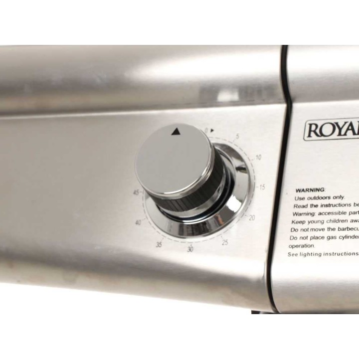 Royal Food RF-GB SS 4+1 DELUX kaasugrilli, 4 poltinta, 14,4 kW