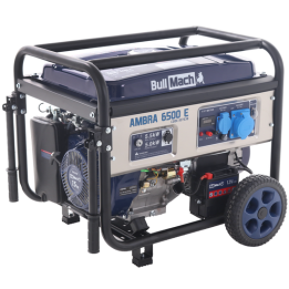 BullMach AMBRA 6500 E bensiinikäyttöinen generaattori 5 5 kW AVR 230 V