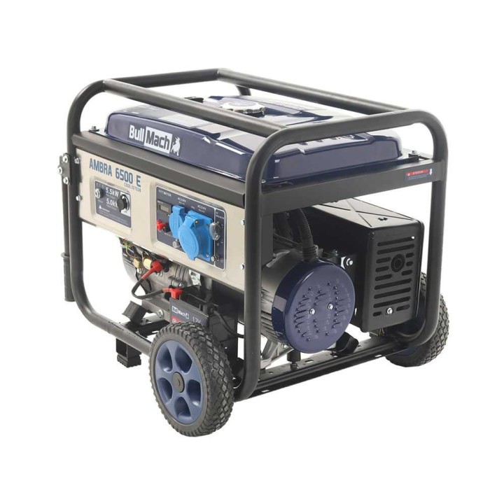 BullMach AMBRA 6500 E bensiinikäyttöinen generaattori, 5,5 kW, AVR, 230 V
