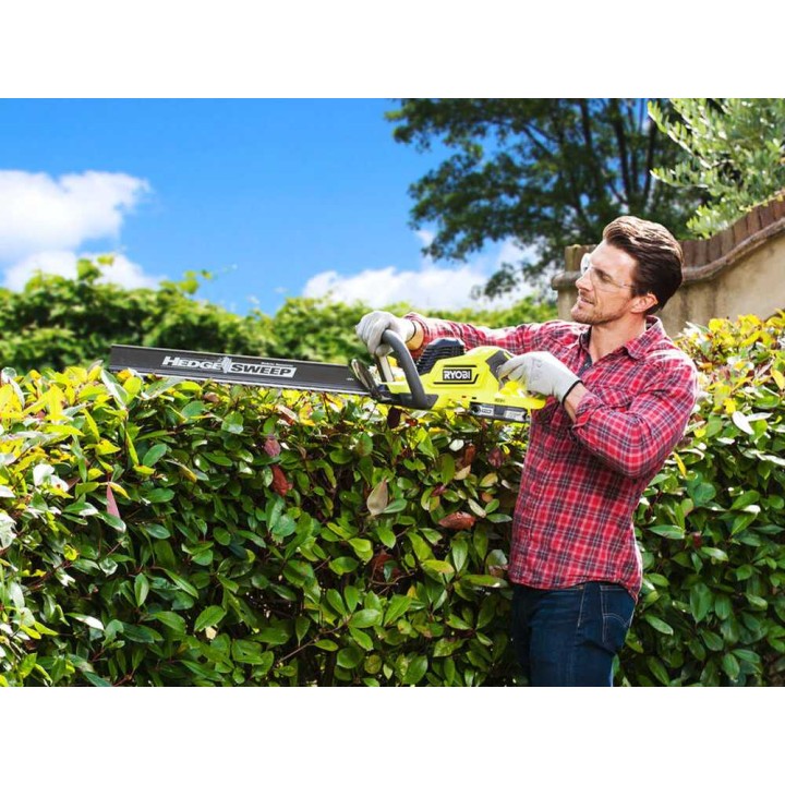 RYOBI HYBRID RHT1850H25HS hybridi-pensasleikkuri, 18 V, 50 cm