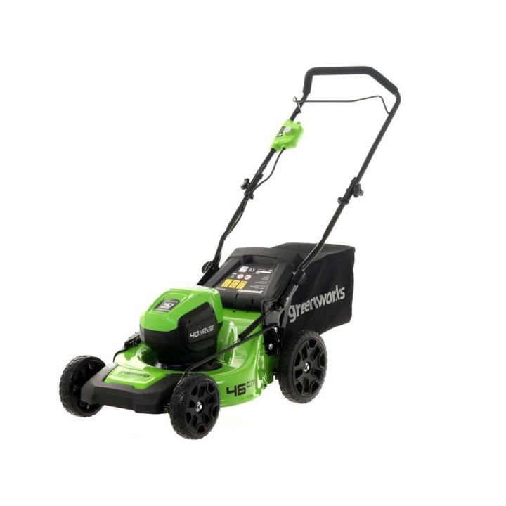 Greenworks GD40LM46HPK4 akkuruohonleikkuri, 40 V, 4 Ah, 46 cm
