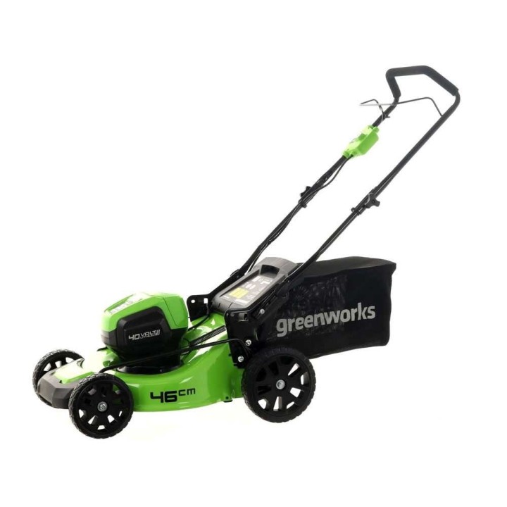 Greenworks GD40LM46HPK4 akkuruohonleikkuri, 40 V, 4 Ah, 46 cm