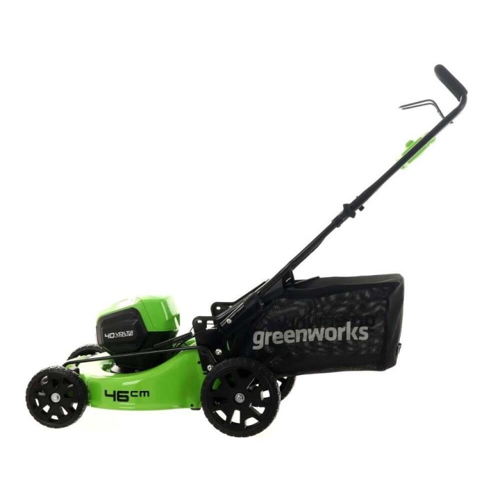 Greenworks GD40LM46HPK4 akkuruohonleikkuri, 40 V, 4 Ah, 46 cm