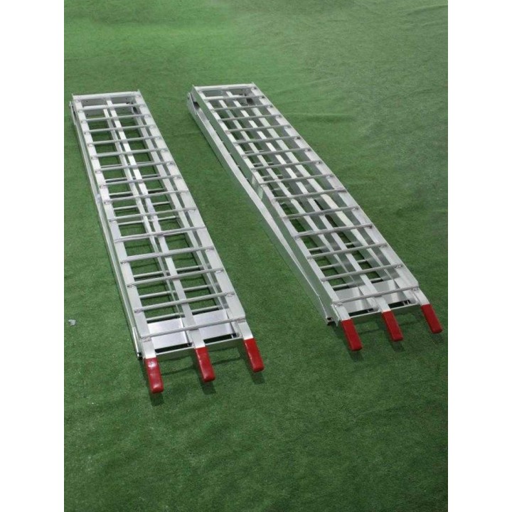 GeoTech ATV-003 taitettavat lastausrampit, alumiini, 310 cm, 680 kg