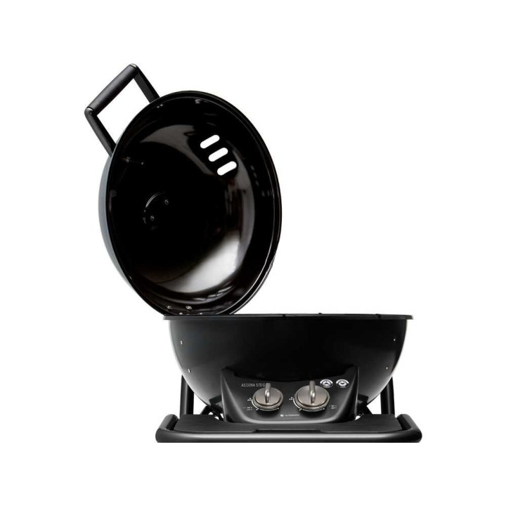 Outdoorchef Ascona 570 G All black -kaasugrilli, 8,5 kW, Ø 57 cm