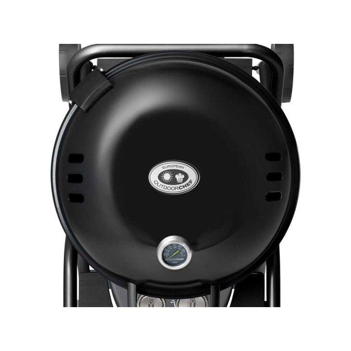 Outdoorchef Ascona 570 G All black -kaasugrilli, 8,5 kW, Ø 57 cm