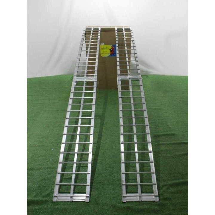 GeoTech ATV-003 taitettavat lastausrampit, alumiini, 310 cm, 680 kg