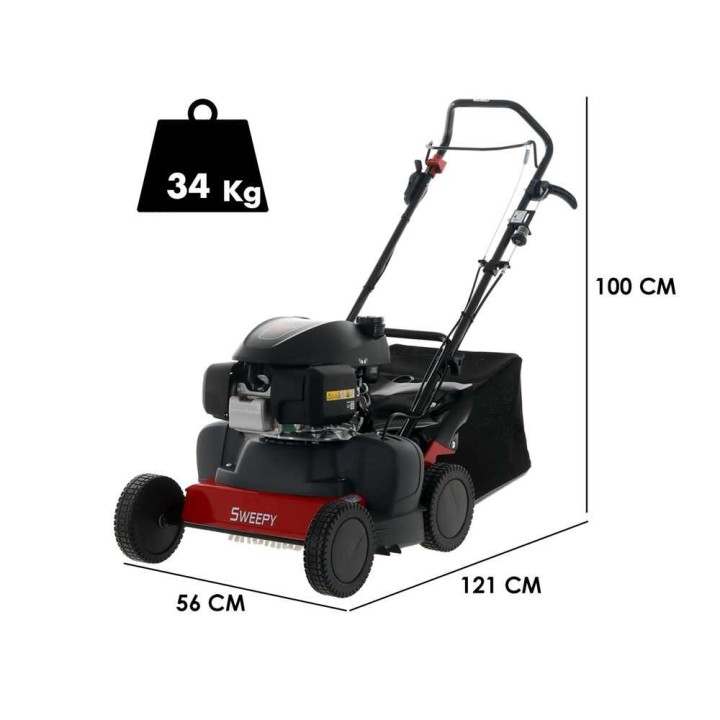 SWEEPY moottorilakaisukone tekonurmelle, Honda GCVx 170, 36 cm, 5,5 HP
