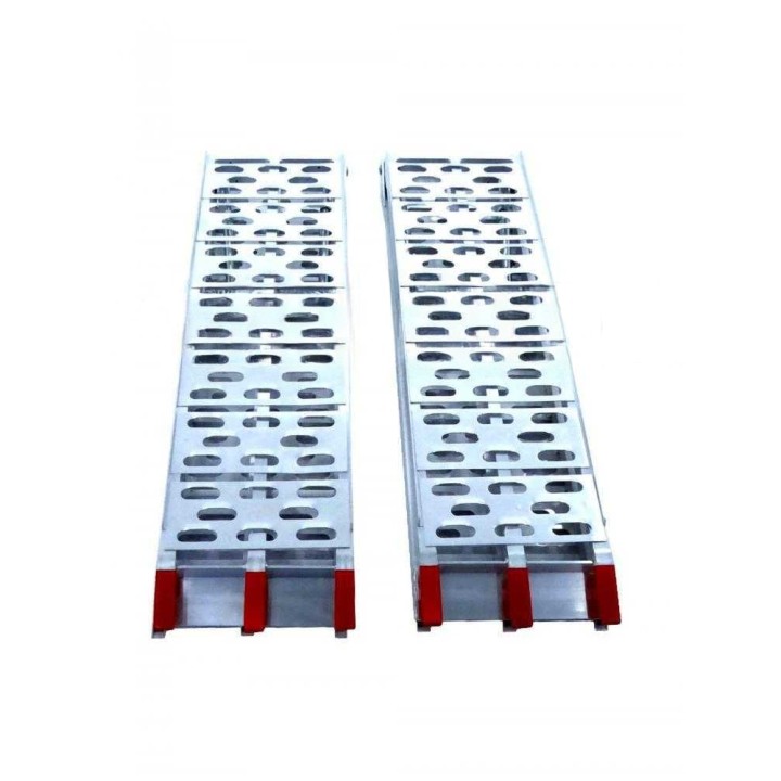 ATV-001 taitettavat alumiiniset lastausrampit, 226 cm, 680 kg