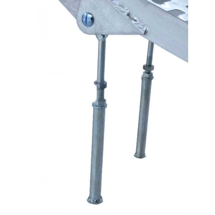 ATV-001 taitettavat alumiiniset lastausrampit, 226 cm, 680 kg