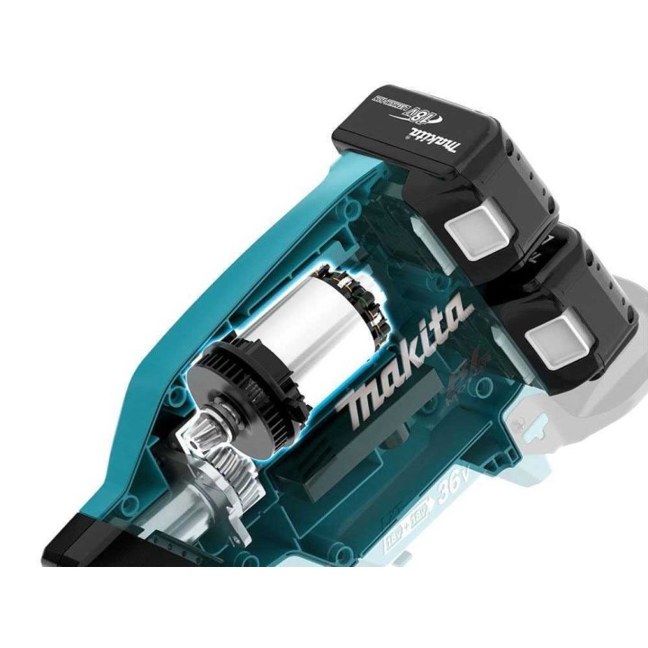 Makita DUR369LZ akkuraivaussaha, 36 V, 2 × 18 V 5 Ah