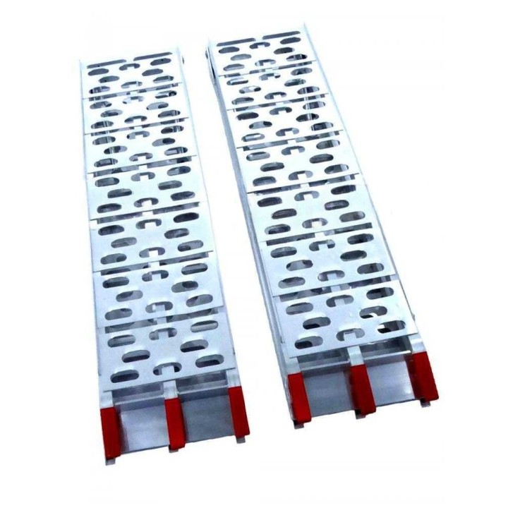 ATV-001 taitettavat alumiiniset lastausrampit, 226 cm, 680 kg