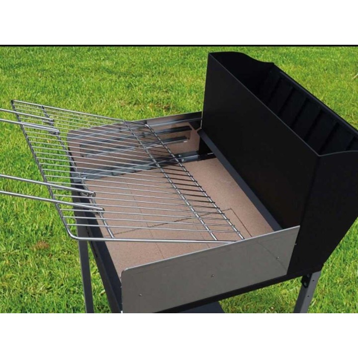 Famur BK 8 ECO puu- ja hiiligrilli, 70 × 47,5 cm, 3 325 cm²