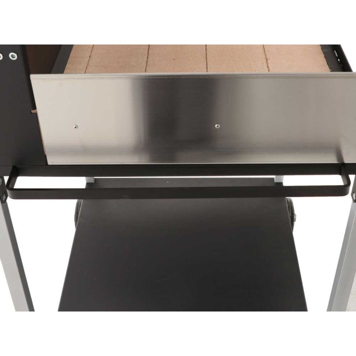 Famur BK 8 ECO puu- ja hiiligrilli, 70 × 47,5 cm, 3 325 cm²