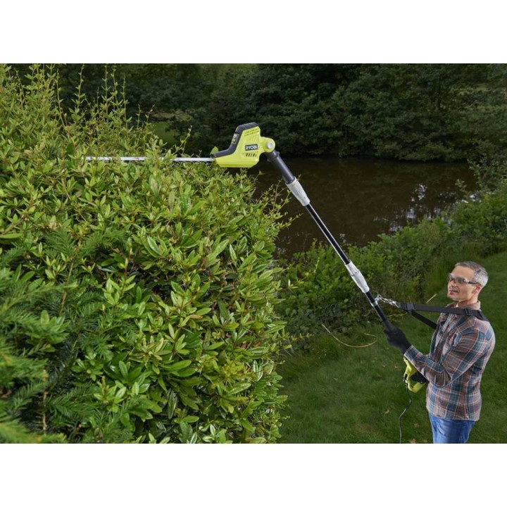 Ryobi RPT4545E sähköpensasleikkuri, 450 W, 45 cm:n terä, 270 cm:n varsi