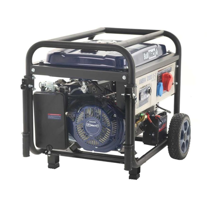 BullMach AMBRA 12000 E-3 kolmivaihegeneraattori, 7,8 kW, AVR ja ATS