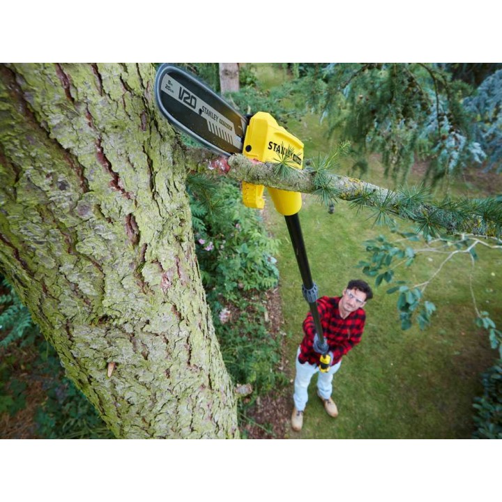 Stanley Fatmax V20 -pylväsoksasaha, 18 V, 4 Ah, 20 cm