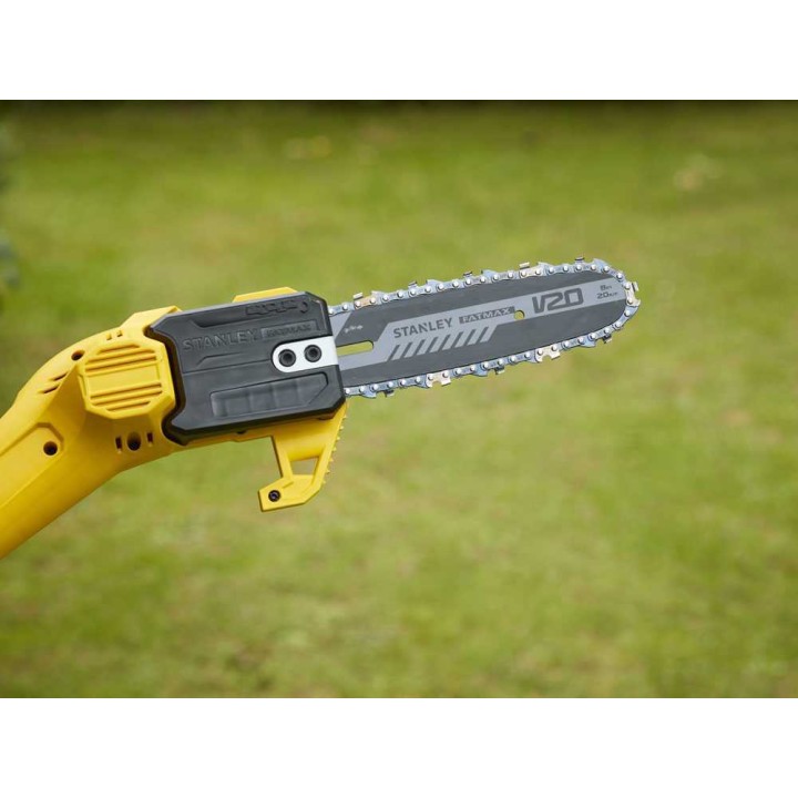 Stanley Fatmax V20 -pylväsoksasaha, 18 V, 4 Ah, 20 cm