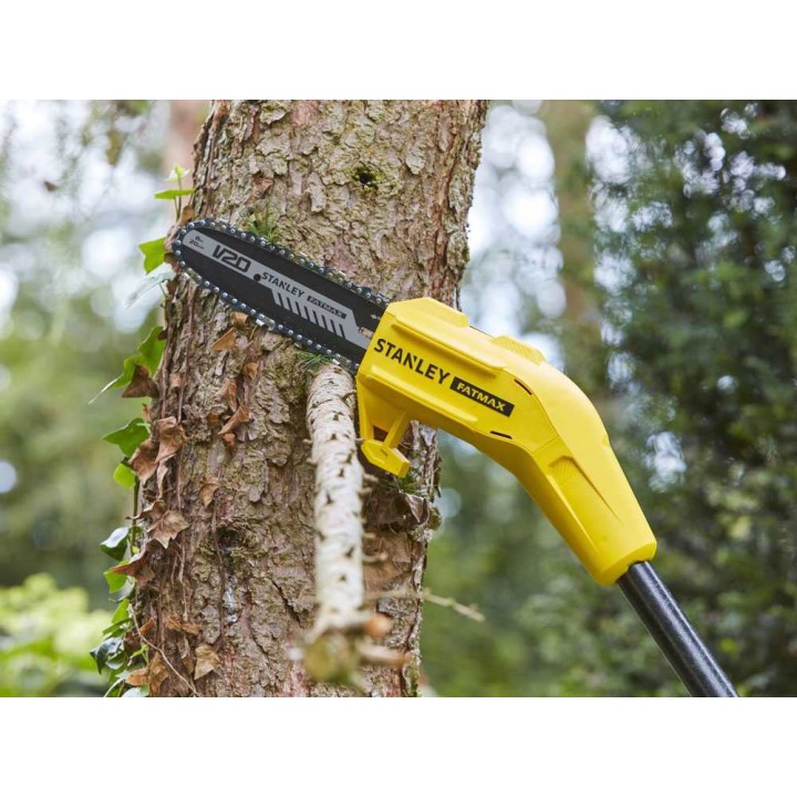 Stanley Fatmax V20 -pylväsoksasaha, 18 V, 4 Ah, 20 cm