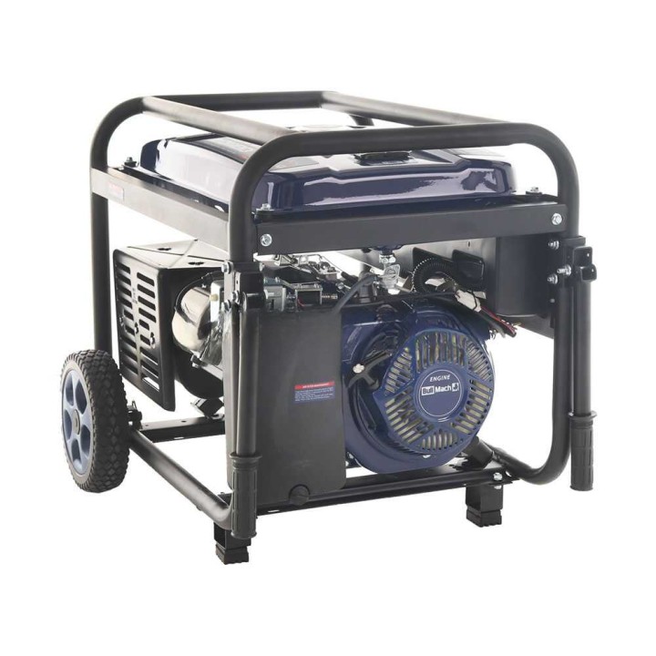BullMach AMBRA 9500 E-3 trifasinen bensiinikäyttöinen generaattori, 7 kW, AVR ja ATS