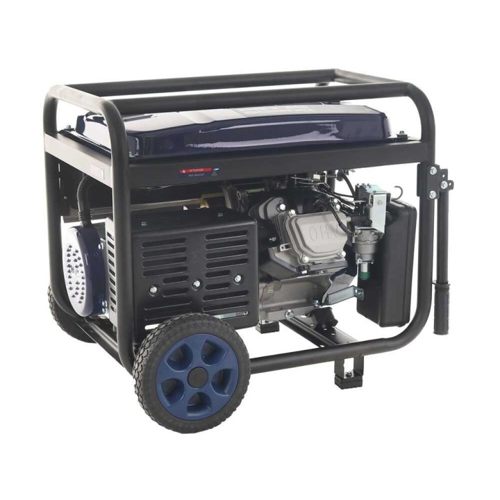 BullMach AMBRA 9500 E-3 trifasinen bensiinikäyttöinen generaattori, 7 kW, AVR ja ATS