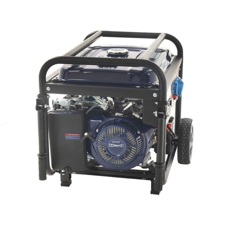 BullMach AMBRA 6500 E bensiinikäyttöinen generaattori, 5,5 kW, AVR, ATS, 230 V