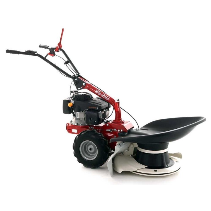 Eurosystems RS210 pyörivä niittokone, Loncin 196 cm³, 64 cm, 6,5 HP