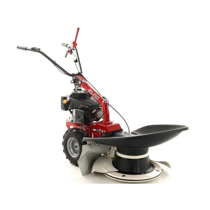 Eurosystems RS210 pyörivä niittokone, Loncin 196 cm³, 64 cm, 6,5 HP