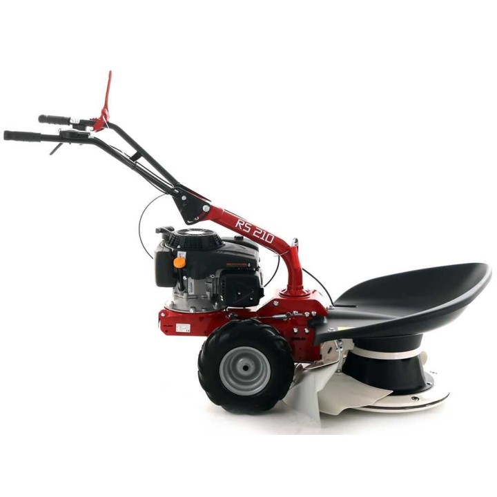 Eurosystems RS210 pyörivä niittokone, Loncin 196 cm³, 64 cm, 6,5 HP