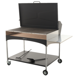 Famur BK 12 Elite puu ja hiiligrilli 114 66 5 cm