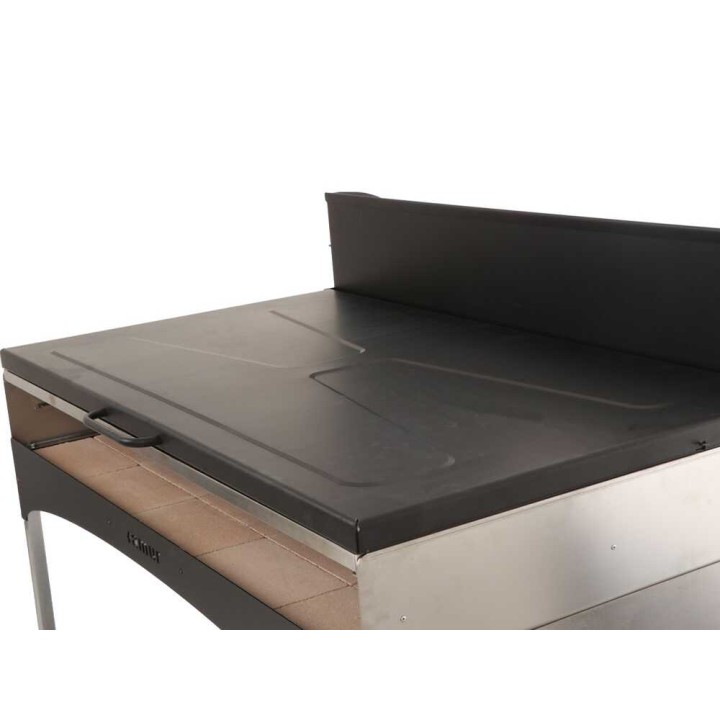 Famur BK 12 Elite puu- ja hiiligrilli, 114 × 66,5 cm
