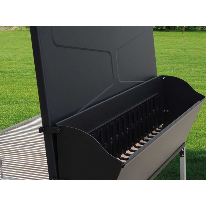 Famur BK 12 Elite puu- ja hiiligrilli, 114 × 66,5 cm