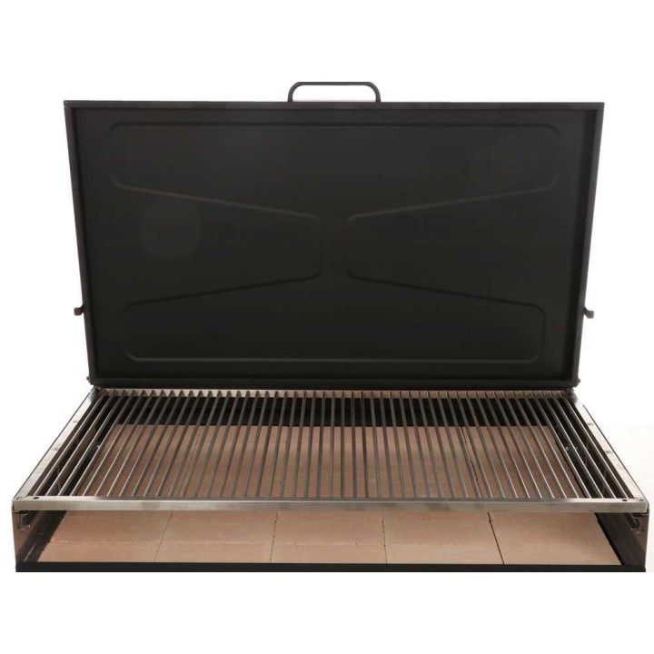 Famur BK 12 Elite puu- ja hiiligrilli, 114 × 66,5 cm
