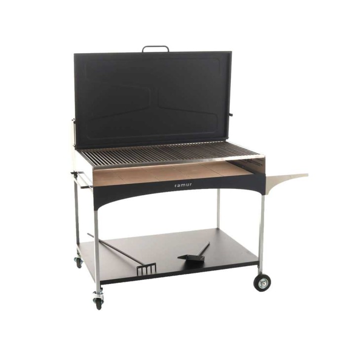 Famur BK 12 Elite puu- ja hiiligrilli, 114 × 66,5 cm
