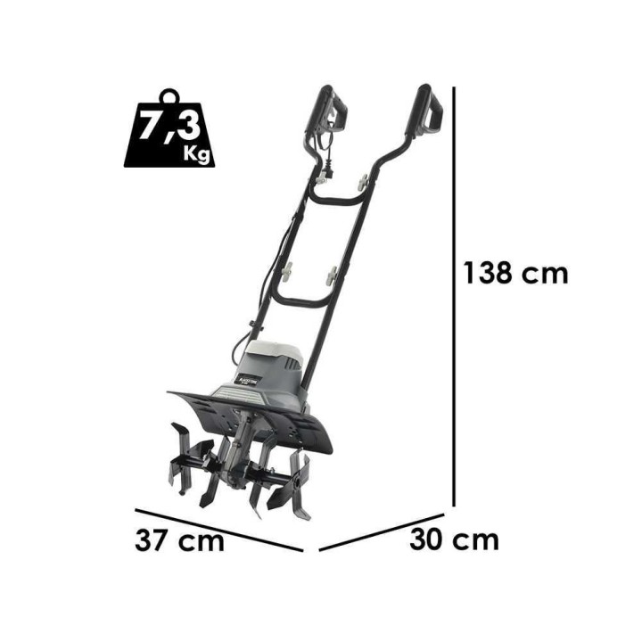 BlackStone TE-360 sähköjyrsin, 1 050 W, 36 cm, 4 teräriviä