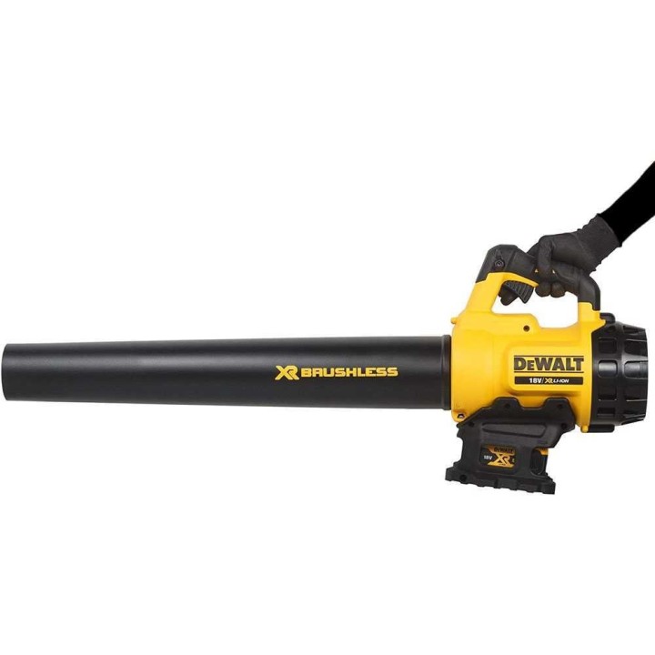 DeWalt DCM562P1-QW akkulehtipuhallin, 18 V, 5 Ah, akku ja laturi