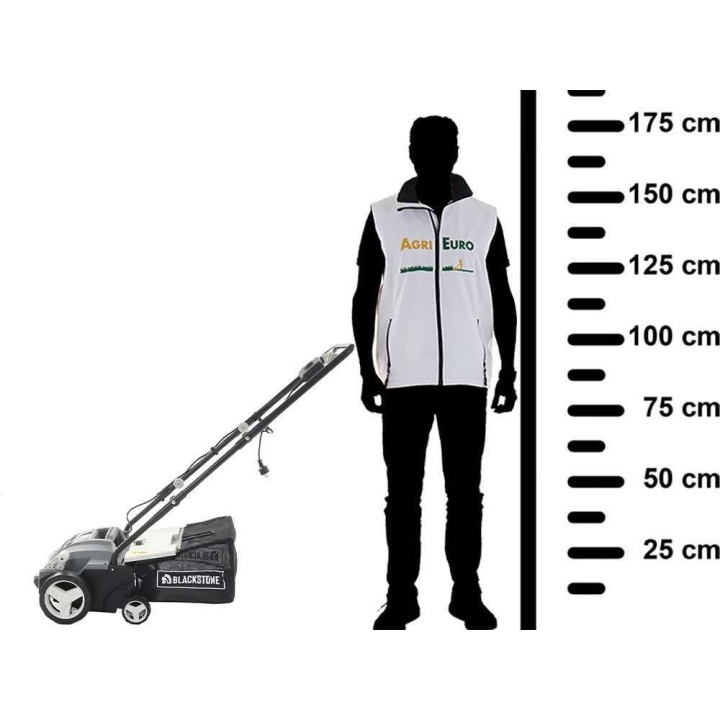 BlackStone ES-1500 sähköinen nurmikon ilmaaja, 1 500 W, 32 cm