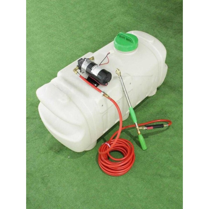 GeoTech CZ-100 sähköinen ruiskutussäiliö, 100 l, 12 V, traktoriajoleikkuriin