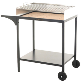 Famur BK7 Prime hiiligrilli 70 47 cm ruostumaton teräs