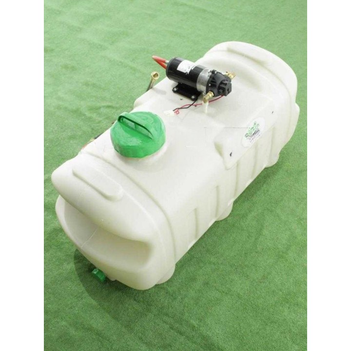 GeoTech CZ-100 sähköinen ruiskutussäiliö, 100 l, 12 V, traktoriajoleikkuriin