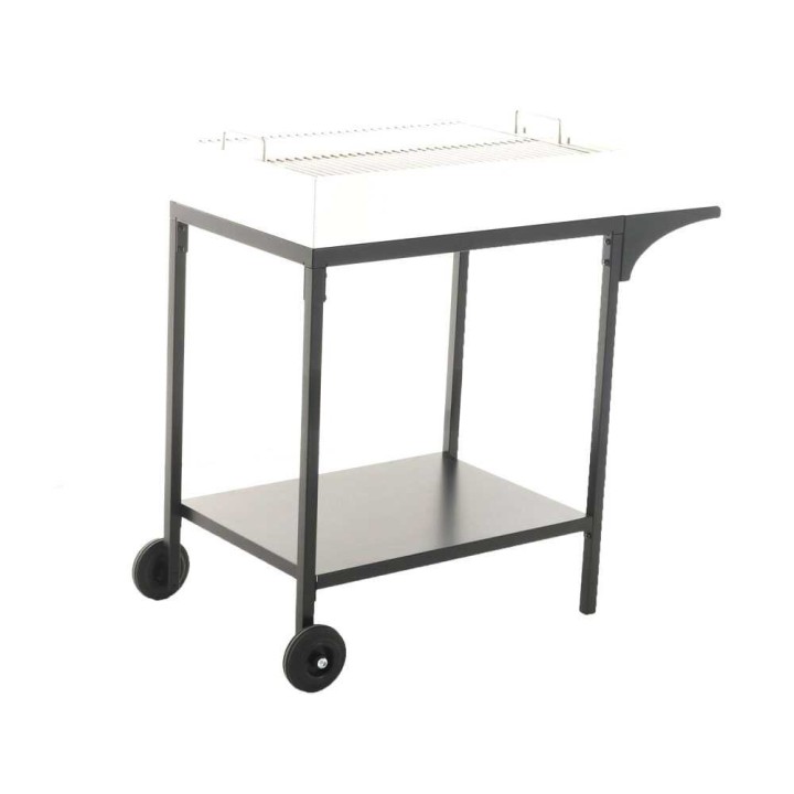 Famur BK7 Prime -hiiligrilli, 70 × 47 cm, ruostumaton teräs