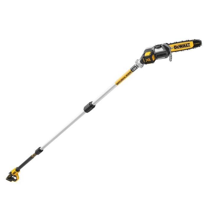 DeWalt DCMPS567N-XJ akkukäyttöinen teleskooppivartinen oksasaha, 20 cm