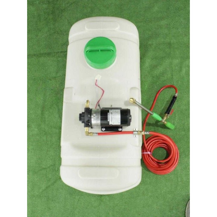 GeoTech CZ-100 sähköinen ruiskutussäiliö, 100 l, 12 V, traktoriajoleikkuriin
