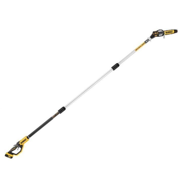DeWalt DCMPS567P1-QW akkukäyttöinen oksasaha, 18 V, 5 Ah, 20 cm