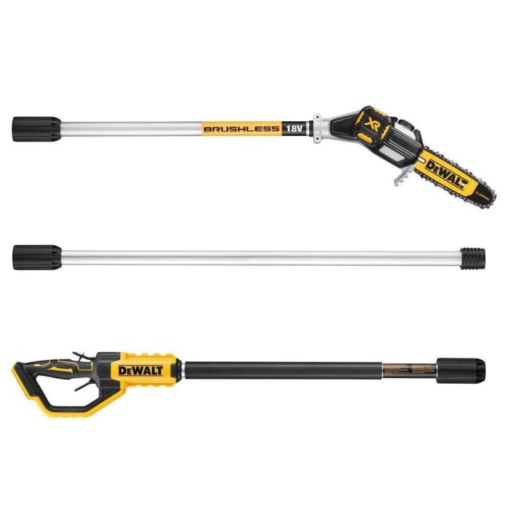 DeWalt DCMPS567P1-QW akkukäyttöinen oksasaha, 18 V, 5 Ah, 20 cm