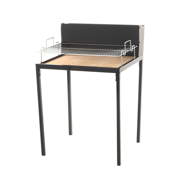 Famur BK7 Light puu ja hiiligrilli 70 48 cm kromattu ritilä