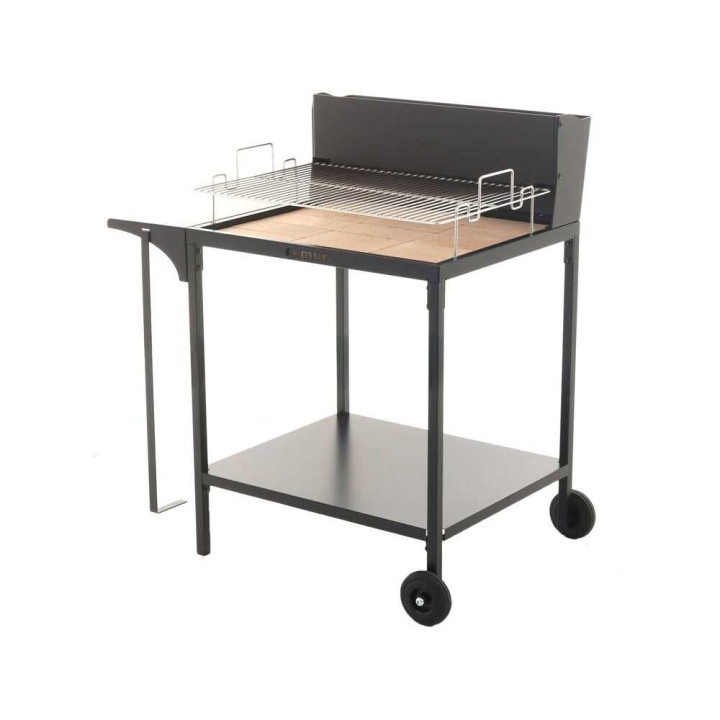 Famur BK7 Superior puu- ja hiiligrilli, 70 × 48 cm, 3 360 cm²