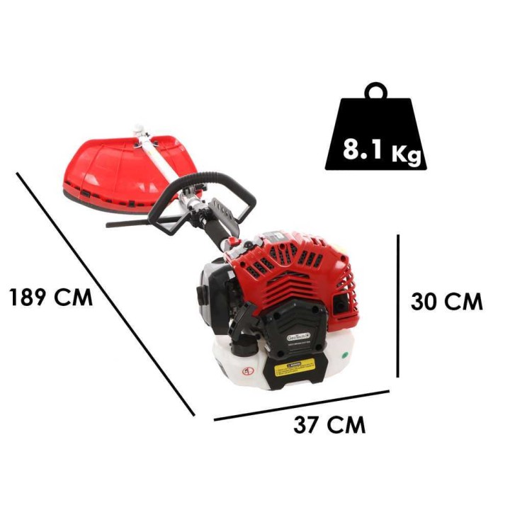 GeoTech GT-2 52 L monitoimiraivaussaha, 52 cm³, 1,94 HP